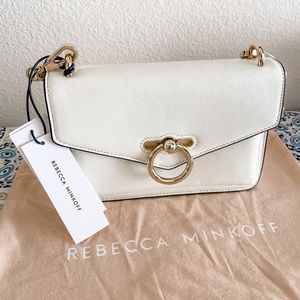 Rebecca Minkoff Jean Optic White Crossbody NWT